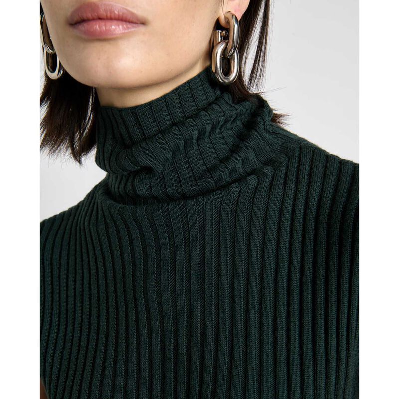 Cue Merino Roll Neck Tank image number 2
